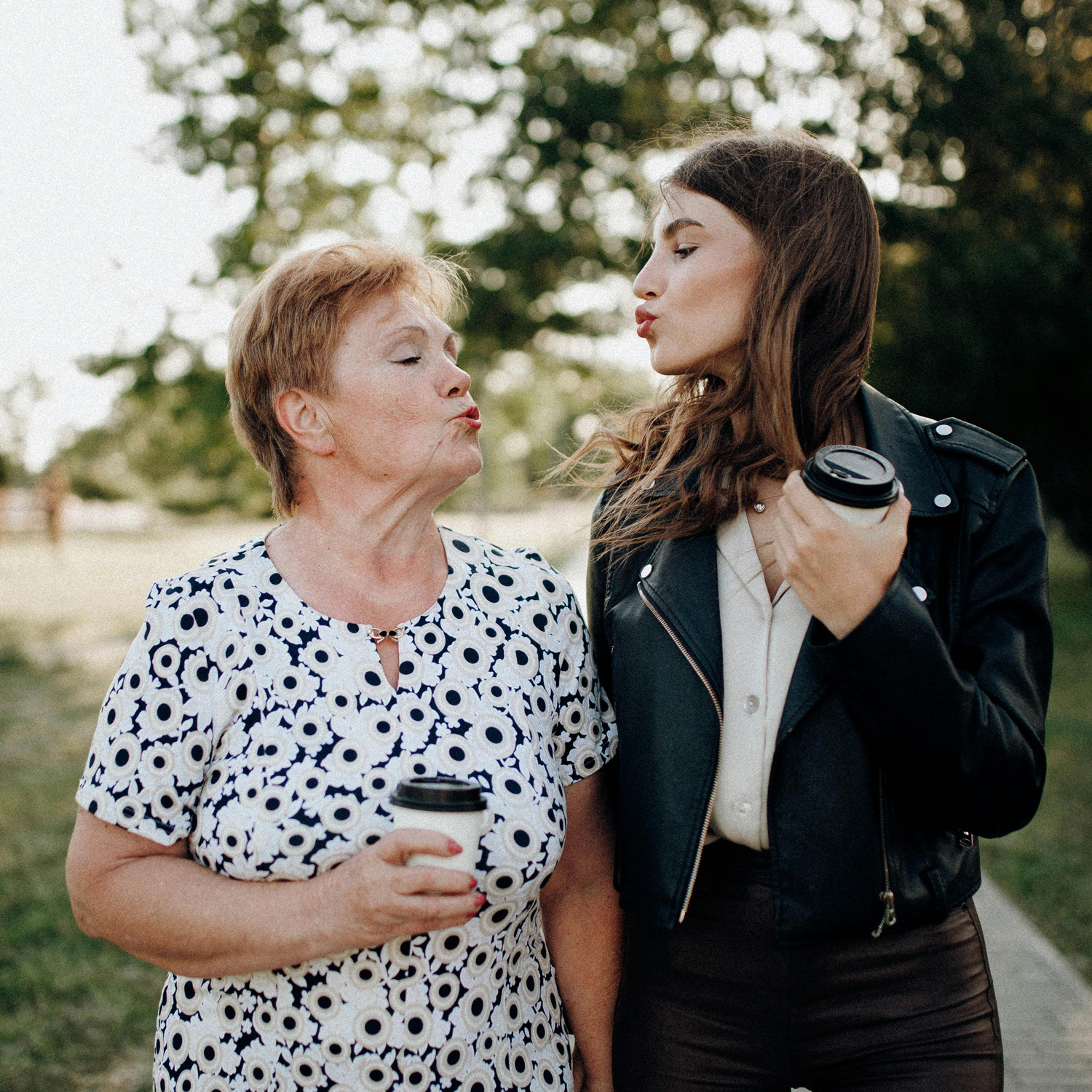mother and daughter