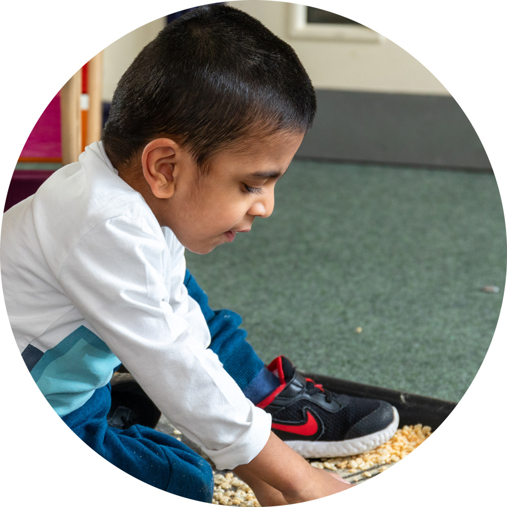 child playing